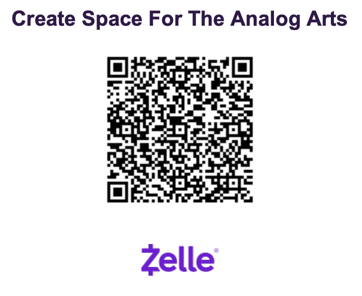 Zelle donation QR code
